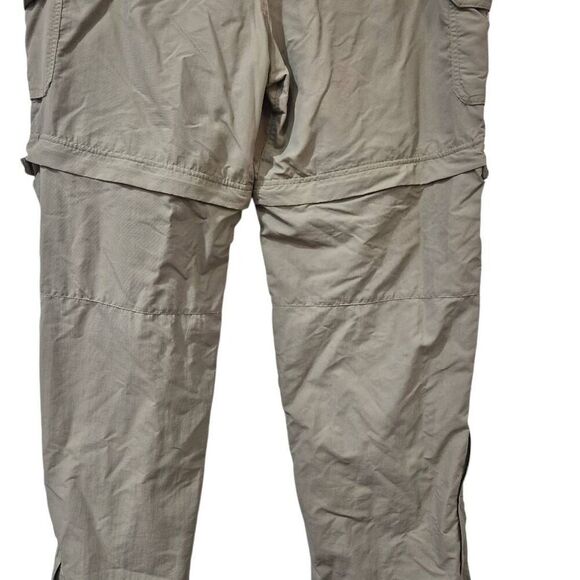 REI Women's Tan Nylon Convertible Cargo Pants - Picture 9 of 12